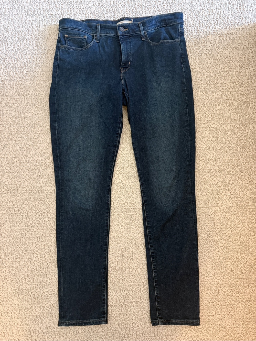 Classic Dark Wash Skinny Jeans
